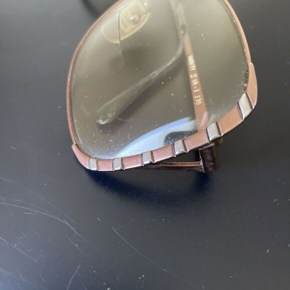 Vtg Designs By Ruth Vanity Eyewear Frames Only Eyeglasses Rose Gold Silver *READ - Picture 9 of 11